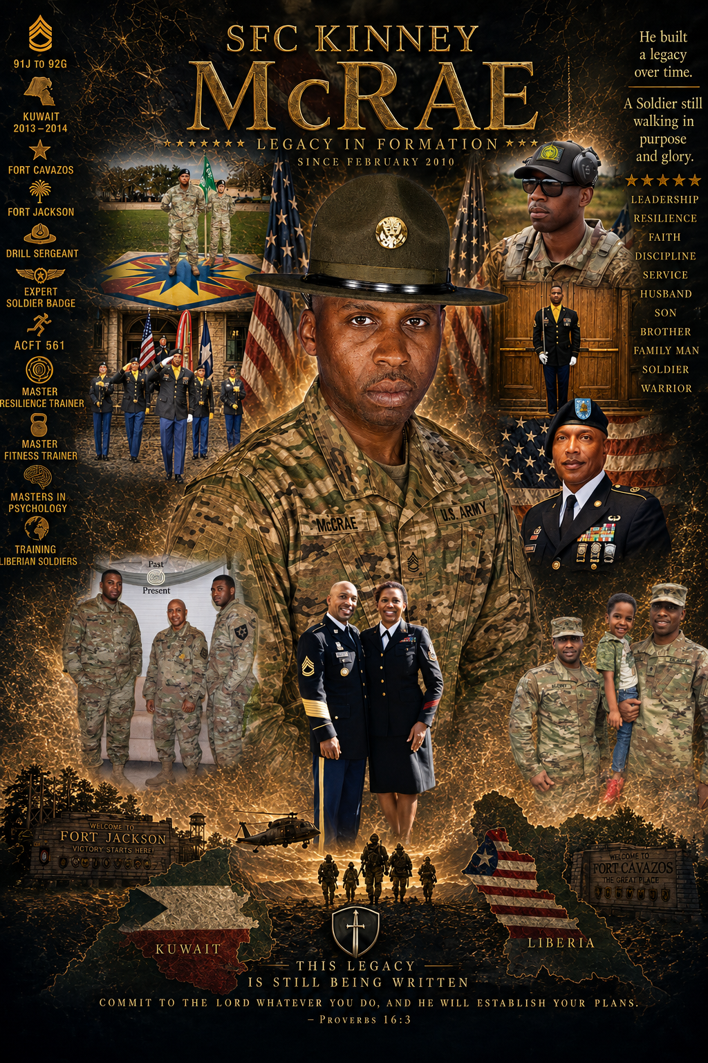 SFC Kinney McRae — Drill Sergeant Legacy